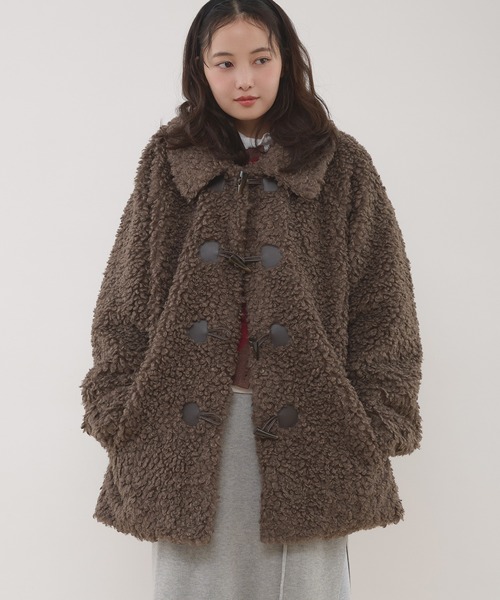 MUHET/プードルシャギーダッフルコート poodle shaggy duffle coat / プードルシャギーダッフルコート（その他