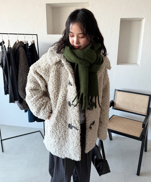 poodle shaggy duffle coat / プードルシャギーダッフルコート（その他