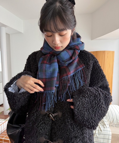 MUHET（ミュエータ）の「poodle shaggy duffle coat / プードル