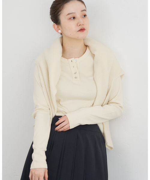 新品同様 FLORE FLORE フローレフローレ MAX LONGSLEEVE TEE Tシャツ 長袖 XS ライトグレー レディース 古着 中古 USED FLORE FLORE(フローレフローレ)】MAX TEE|allureville OFFICIAL SITE