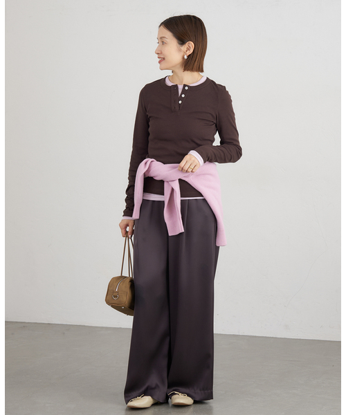 FLORE FLORE/フローレフローレ JESS LONGSLEEVE Tシャツ（Tシャツ