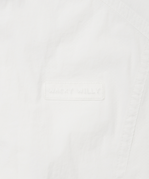 Wacky WiLLy(ワッキーウィリー)の「ウィメンズナイロンフードジップアップジャケットホワイト(ナイロンジャケット・レディース・その他・F)」の5枚目の写真
