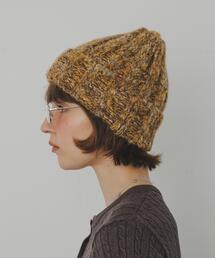 SMELLY | カラーミックスニットワッチ(ニットキャップ/ビーニー)