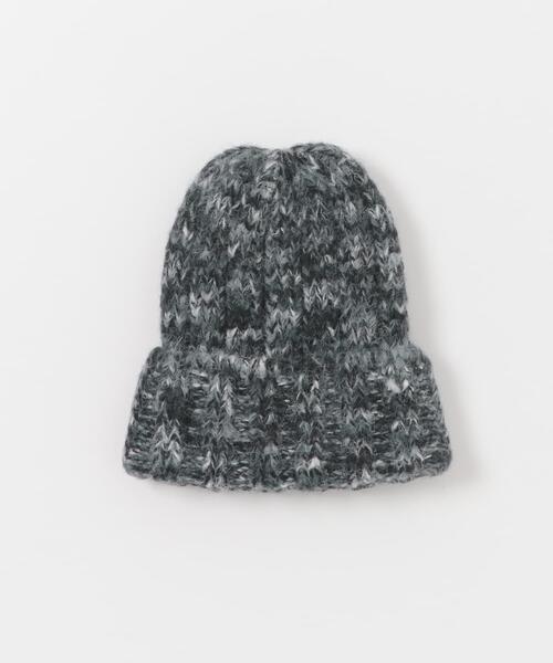 SMELLY(スメリー)の「カラーミックスニットワッチ(ニットキャップ/ビーニー・レディース・ブラウン系その他/グレー系その他/ベージュ系その他・-)」の15枚目の写真