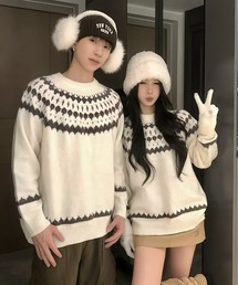 【新作】カップルセーター-年齢や性別を問わないニットセーター