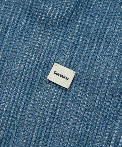 COVERNAT(カバーナット)の「アセンティックメッシュニットフードパーカーアッシュブルー(ニット/セーター・レディース・その他・SMALL/MEDIUM/LARGE)」の14枚目の写真
