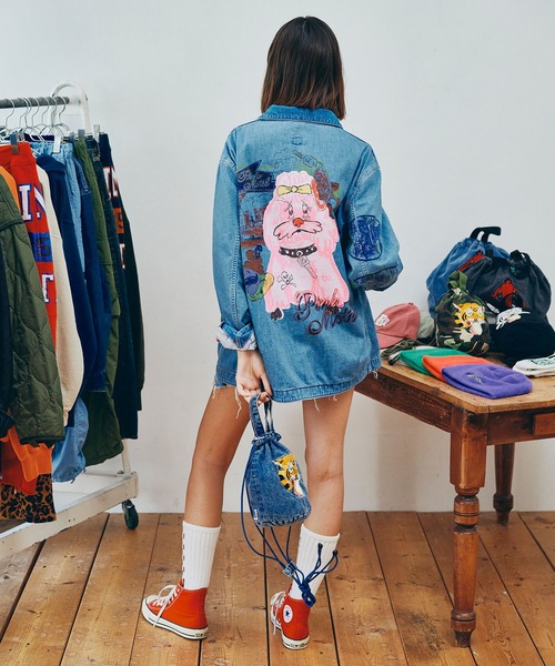 RNA(アールエヌエー)の「E5218 PINK MOTEL スモールジャンクスタンドソックス(ソックス/靴下・レディース・ホワイト×レッド/ホワイト×グリーン/ブラック×シルバー/ブラック×ゴールド・FREE)」の15枚目の写真