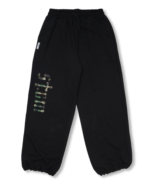 STIGMA(スティグマ)の「Camouflage STGM Wide Jogger Pants Black(スウェットパンツ・メンズ・その他・MEDIUM/LARGE/X-LARGE)」の1枚目の写真