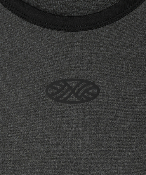 MENASOO（ミナス）の「Stretch Layered T Shirt_Charcoal（Tシャツ/カットソー・レディース・ダークグレー・SMALL/MEDIUM）」の16枚目の写真