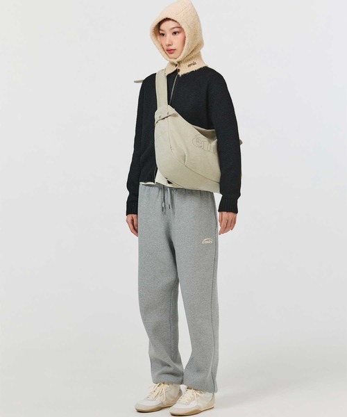 EMIS(イミス)の「(W) HEART LOGO ZIP CARDIGAN(カーディガン/ボレロ・レディース・ネイビー/ブラック/アイボリー・FREE)」の5枚目の写真