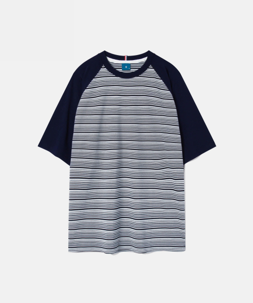 Diamond Layla(ダイアモンドレイラ)の「無地&ストライプ エアコンフォート 半袖Tシャツ T67 ネイビー(Tシャツ/カットソー・レディース・その他・MEDIUM/LARGE/X-LARGE)」の1枚目の写真