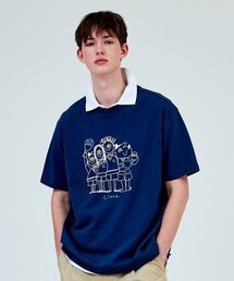 CLOVE（クローブ）の「[23SS clove] Crew Graphic T-shirt (Navy)（Tシャツ/カットソー）」