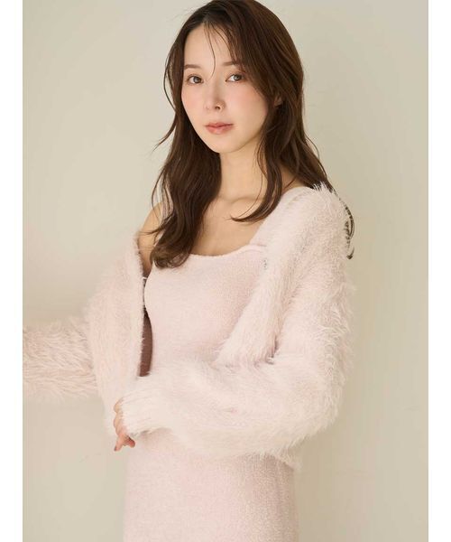 SNIDEL HOME(スナイデルホーム)の「【NEW YEAR'S SPECIAL ITEM】シャギーカーディガン×ワンピースセット(ルームウェア/パジャマ・レディース・オフホワイト/ブルー/モカ/ピンク・F)」の20枚目の写真