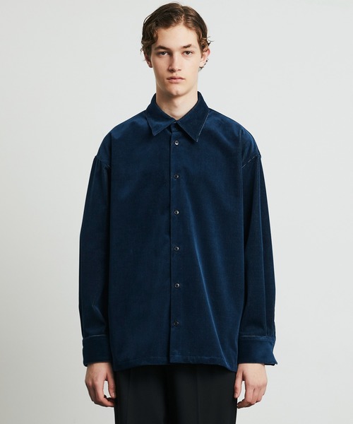 UNITED TOKYO ロングスリーブシャツ 長袖 ノームコア 1 未使用品 セール】WOOL CORDUROY ロングスリーブシャツ ｜冬服/インナー/ウール