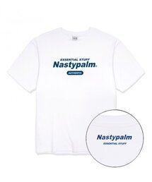 NP STUDIO（エヌピースタジオ）の「ネスティアセンティックロゴTシャツホワイト（Tシャツ/カットソー）」
