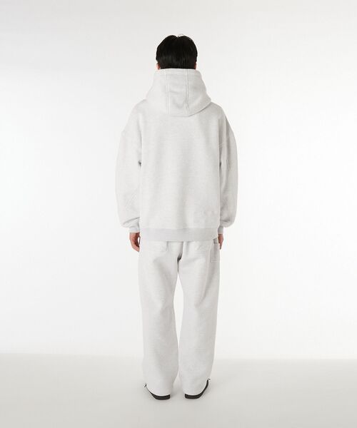 N.HOOLYWOOD(N.ハリウッド)の「HOODED PARKA(スウェット・メンズ・アッシュグレー/ブラック・40/38/36)」の7枚目の写真