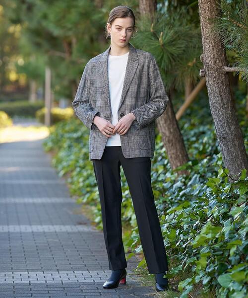 DRESSTERIOR（ドレステリア）の「ウォッシャブルリネンライトジャケット（テーラードジャケット・レディース・ブラック系3/ブラック系1・34/38/36）」の7枚目の写真