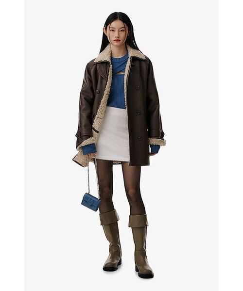 SHOEHI(シューハイ)の「ジェンマカフスロングブーツ_B2311(2カラー)(ブーツ・レディース・ブラック/カーキ・22.5cm/23cm)」の3枚目の写真