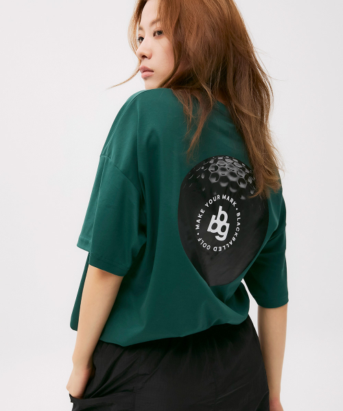 BLACKBALLED(ブラックボールド)の「BBG ゴルフボールロゴ 半袖Tシャツ GREEN(Tシャツ/カットソー・メンズ・その他・SMALL/MEDIUM/LARGE/X-LARGE)」の3枚目の写真