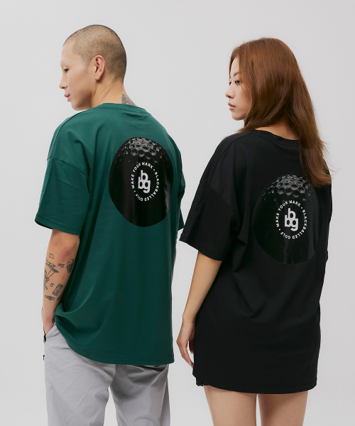 BLACKBALLED(ブラックボールド)の「BBG ゴルフボールロゴ 半袖Tシャツ GREEN(Tシャツ/カットソー・メンズ・その他・SMALL/MEDIUM/LARGE/X-LARGE)」の4枚目の写真