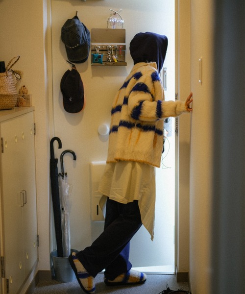 SUBU × PAMM '透明な空気のチェックニット' sandal（サンダル）｜PAMM