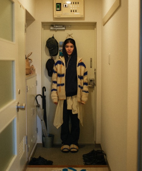 SUBU × PAMM '透明な空気のチェックニット' sandal（サンダル）｜PAMM