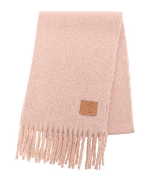 Te chichi（テチチ）の「フリンジカラーマフラー（ストール/ショール・レディース・グレー/ベージュ/サックスブルー/ピンク・F）」の12枚目の写真