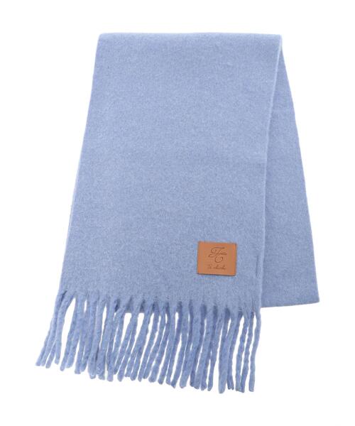 Te chichi（テチチ）の「フリンジカラーマフラー（ストール/ショール・レディース・グレー/ベージュ/サックスブルー/ピンク・F）」の14枚目の写真