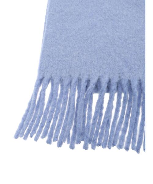 Te chichi（テチチ）の「フリンジカラーマフラー（ストール/ショール・レディース・グレー/ベージュ/サックスブルー/ピンク・F）」の15枚目の写真