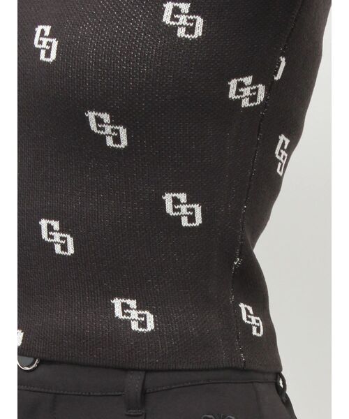 GYDA（ジェイダ）の「GG patternタイトニットトップス（ニット/セーター・レディース・オフホワイト/ブラック・FREE）」の17枚目の写真