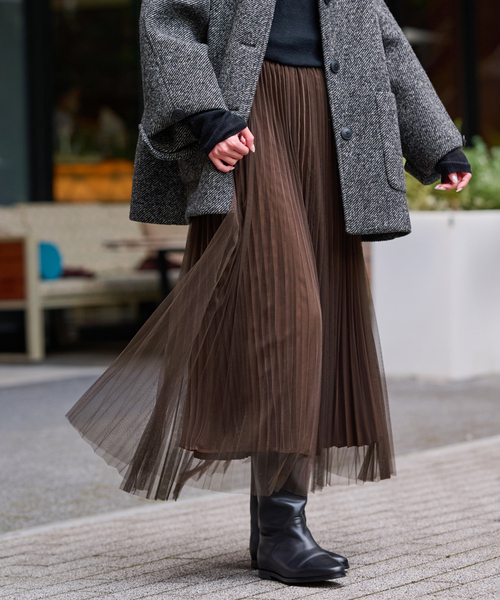 【美品】　SLOBE IENA リバーシブルプリーツスカート セール】《追加》リバーシブルプリーツスカート（スカート）｜SLOBE