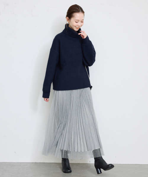 SLOBE IENA(スローブイエナ)の「《追加》リバーシブルプリーツスカート(スカート・レディース・ブラック/ブラウン/ライトグレー・FREE)」の8枚目の写真