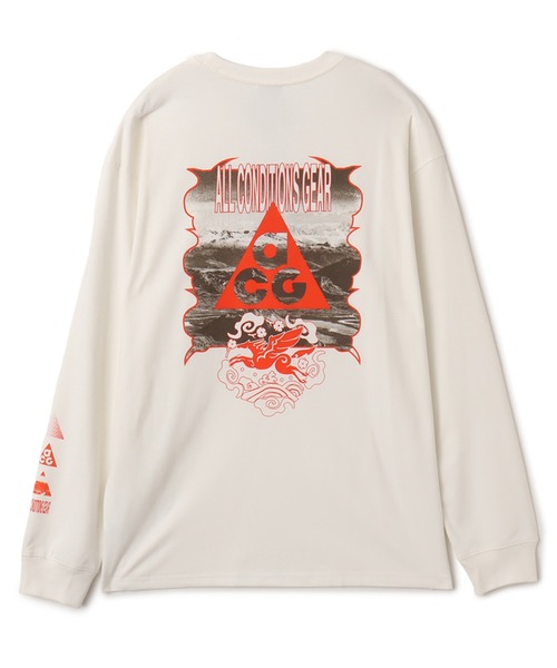 NIKE ACG(ナイキエィシージー)の「NIKE AS M NRG ACG DF CNY LS TEE / ナイキ NRG ACG DF CNY L/S Tシャツ GCE 【SP】(Tシャツ/カットソー・メンズ・アイボリー・M/S/XL/L)」の7枚目の写真