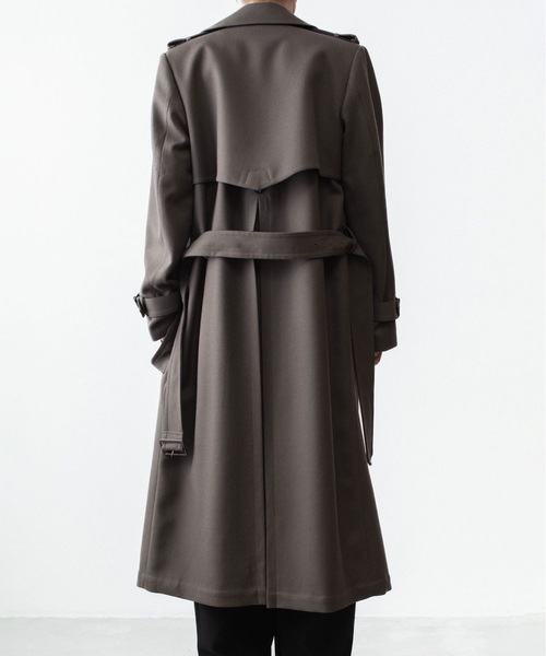 ato（アトウ）の「NEW WOOL TRENCH COAT（トレンチコート）」 - WEAR