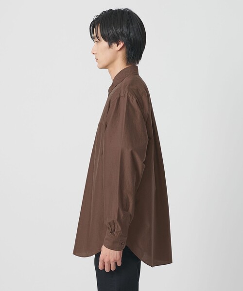 ヨネザワ シルクポプリン ボタンダウン シャツ「 SLOW & 」（シャツ
