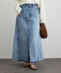 SALON adam et rope' | 【WEB限定】リメイクライクデニムスカート(デニムスカート)