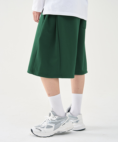 ARRAYED（アレイド）の「コンフィインバーテッドプリーツスウェットハーフパンツ[DARK GRAY]（その他パンツ・メンズ・その他・MEDIUM/LARGE/X-LARGE）」の5枚目の写真