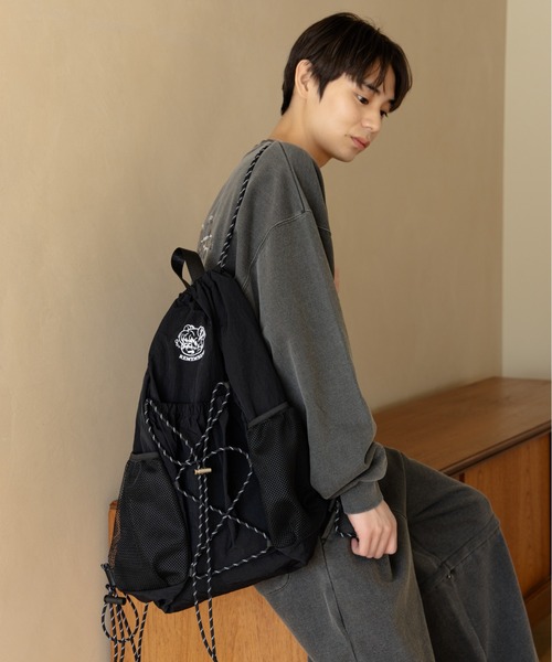 メッシュポケットナップサック / Mesh Pocket Gym Sack（バックパック