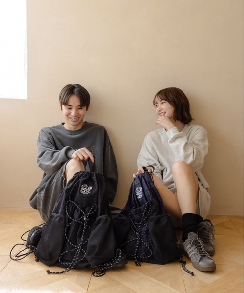 メッシュポケットナップサック / Mesh Pocket Gym Sack（バックパック