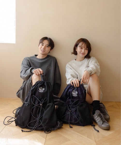 メッシュポケットナップサック / Mesh Pocket Gym Sack（バックパック