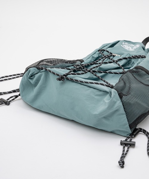 Remember.(リメンバー)の「メッシュポケットナップサック / Mesh Pocket Gym Sack(バックパック/リュック・メンズ・グリーン/ブラック/ブルー・FREE)」の13枚目の写真