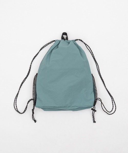 Remember.(リメンバー)の「メッシュポケットナップサック / Mesh Pocket Gym Sack(バックパック/リュック・メンズ・グリーン/ブラック/ブルー・FREE)」の8枚目の写真