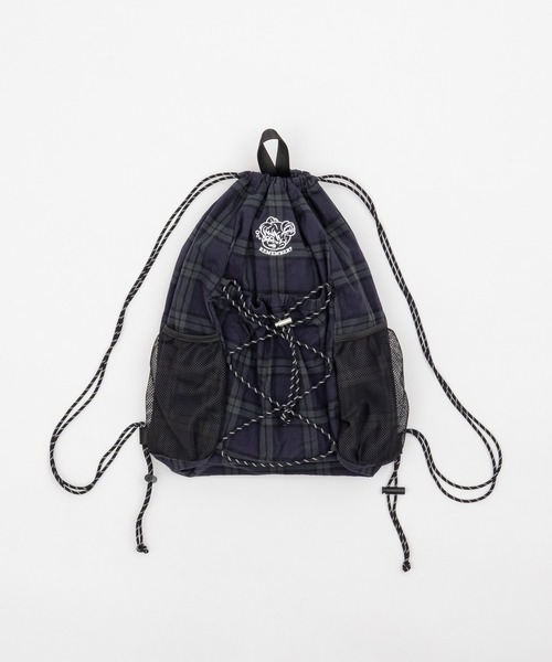 Remember.(リメンバー)の「メッシュポケットナップサック / Mesh Pocket Gym Sack(バックパック/リュック・メンズ・グリーン/ブラック/ブルー・FREE)」の9枚目の写真