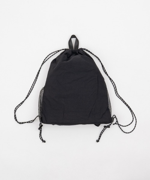 Remember.(リメンバー)の「メッシュポケットナップサック / Mesh Pocket Gym Sack(バックパック/リュック・メンズ・グリーン/ブラック/ブルー・FREE)」の5枚目の写真