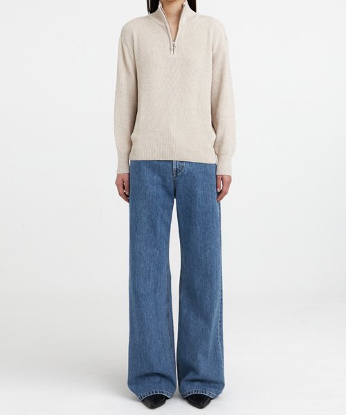 YOUTH(ユース)の「Womens Oversized Half-zip Knit(ニット/セーター・レディース・その他・ONE SIZE)」の2枚目の写真