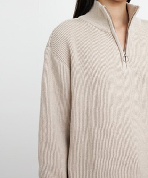 YOUTH(ユース)の「Womens Oversized Half-zip Knit(ニット/セーター・レディース・その他・ONE SIZE)」の4枚目の写真