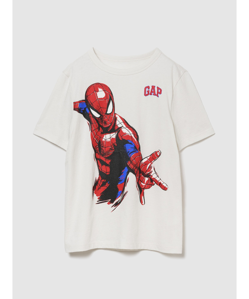GAP(ギャップ)の「グラフィックTシャツ (キッズ)(Tシャツ/カットソー・キッズ・ホワイト/ブラック・160cm/150cm/140cm/130cm/120cm/110cm)」の2枚目の写真