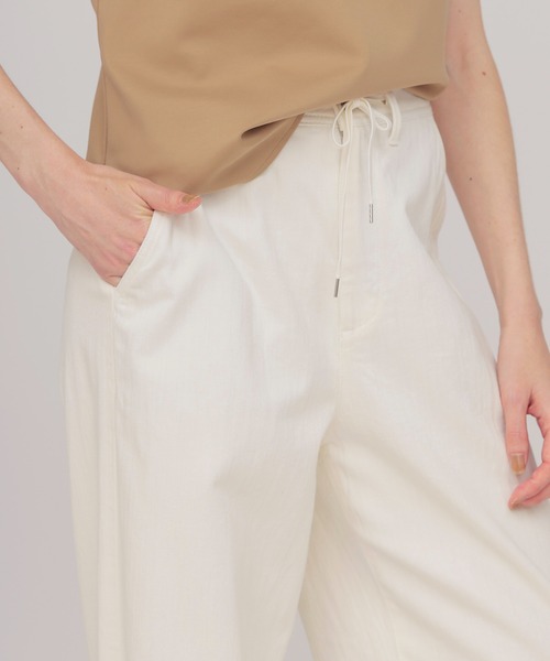 YANUK(ヤヌーク)の「YANUK / Relax LILITH WHITE(リラックスストレートデニム 57162309)(デニムパンツ・レディース・ホワイト・38/36)」の5枚目の写真