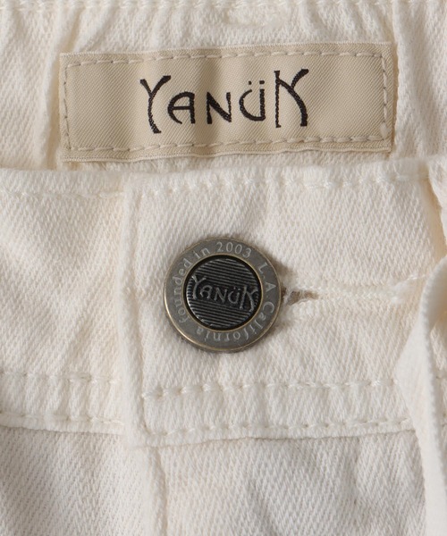 YANUK(ヤヌーク)の「YANUK / Relax LILITH WHITE(リラックスストレートデニム 57162309)(デニムパンツ・レディース・ホワイト・38/36)」の15枚目の写真
