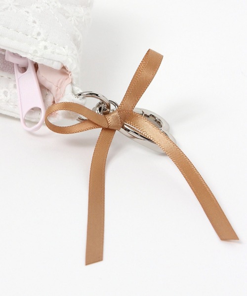 tiny tiny（ティニーティニー）の「アソート生地ポーチチャーム[tiny tiny(ティニーティニー)]（チャーム・レディース・ホワイト/ライトブルー・0）」の18枚目の写真